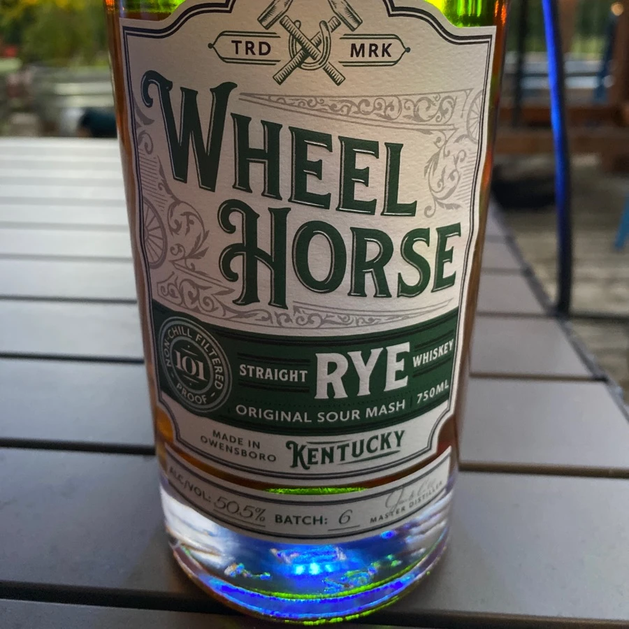 Wheel Horse Rye Batch 6