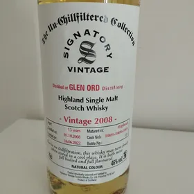 GLEN ORD 13 Signatory Vintage 2008