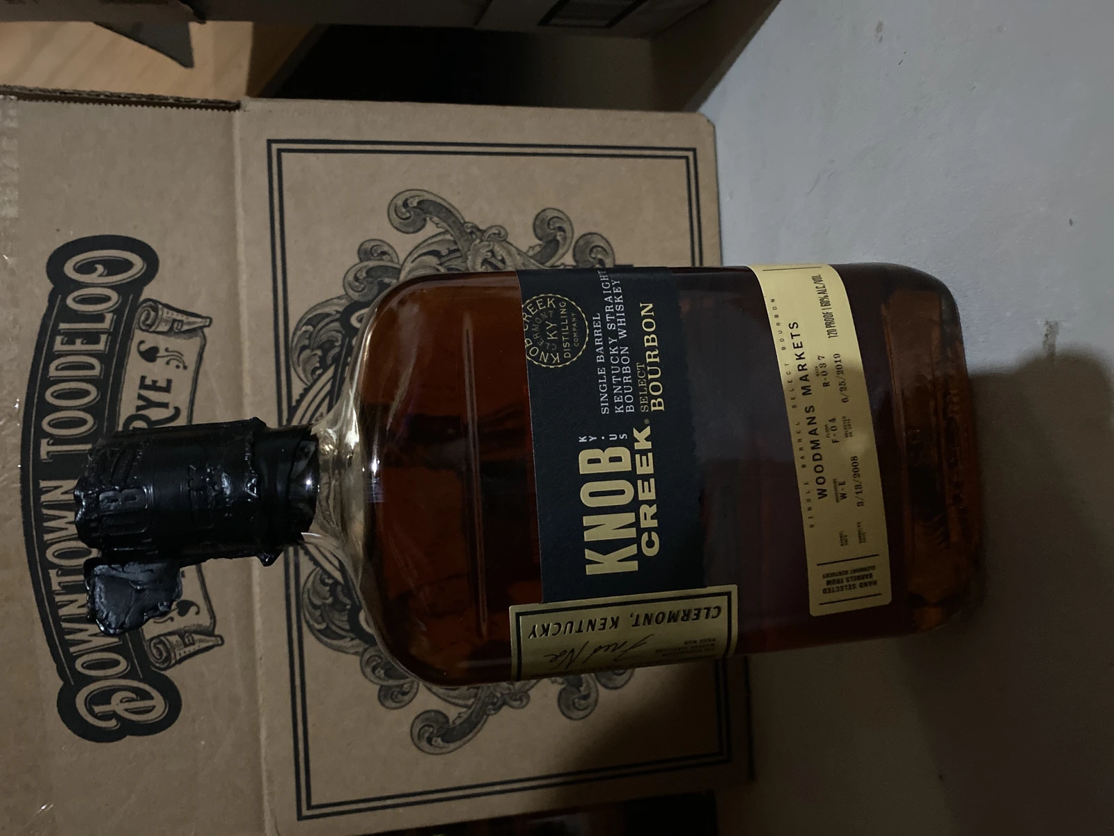 Knob Creek Single Barrel Select 11 years Woodmans