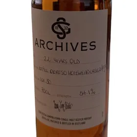 Glen Scotia Archives 22 years (Cask 21/177)