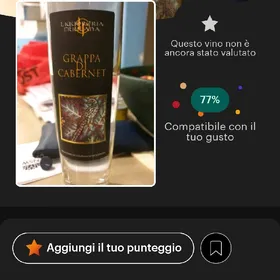 Liquoreria Friulana Grappa di Cabernet