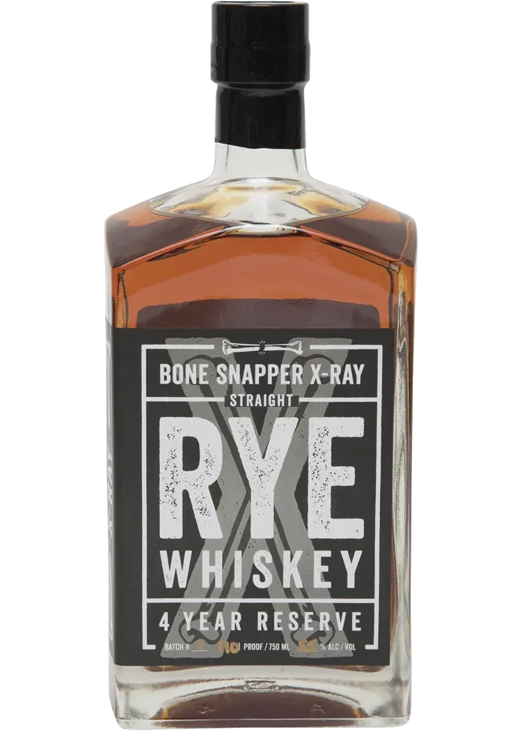 Bone Snapper X-Ray Straight Rye Whiskey