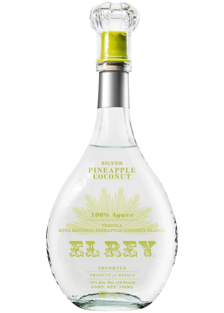 El Rey Silver Tequila W Pineapple Coconut