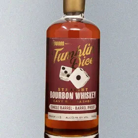 Tumblin' Dice 5 Year Single Barrel Barrel Proof Straight Bourbon