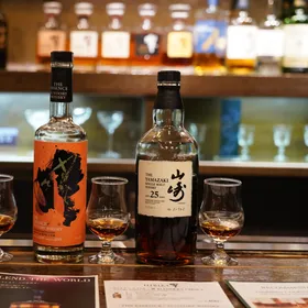 The essence of suntory whisky spanish oak