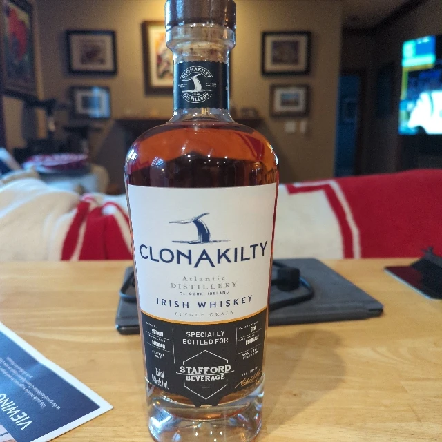Clonakilty Single Grain (Stafford Beverage)