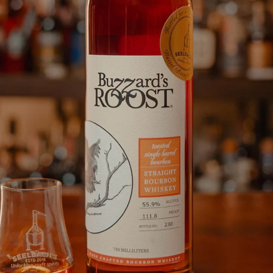 Buzzard's Roost Toasted Single Barrel Straight Bourbon Whiskey - 5 Year - Seelbachs
