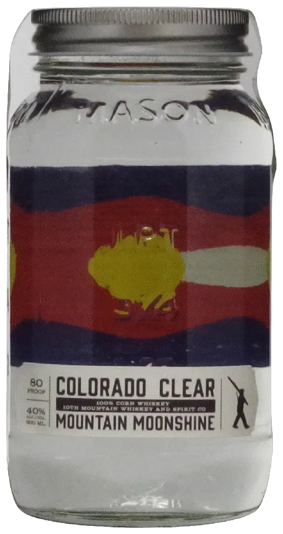 10th Mountain "Colorado Clear" Mountain Moonshine
