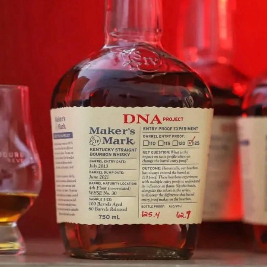 Maker's Mark DNA Project Barrel Entry Proof: 125