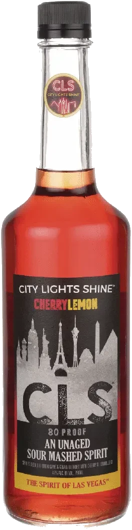City Lights Shine Cherry Lemon White Whisky