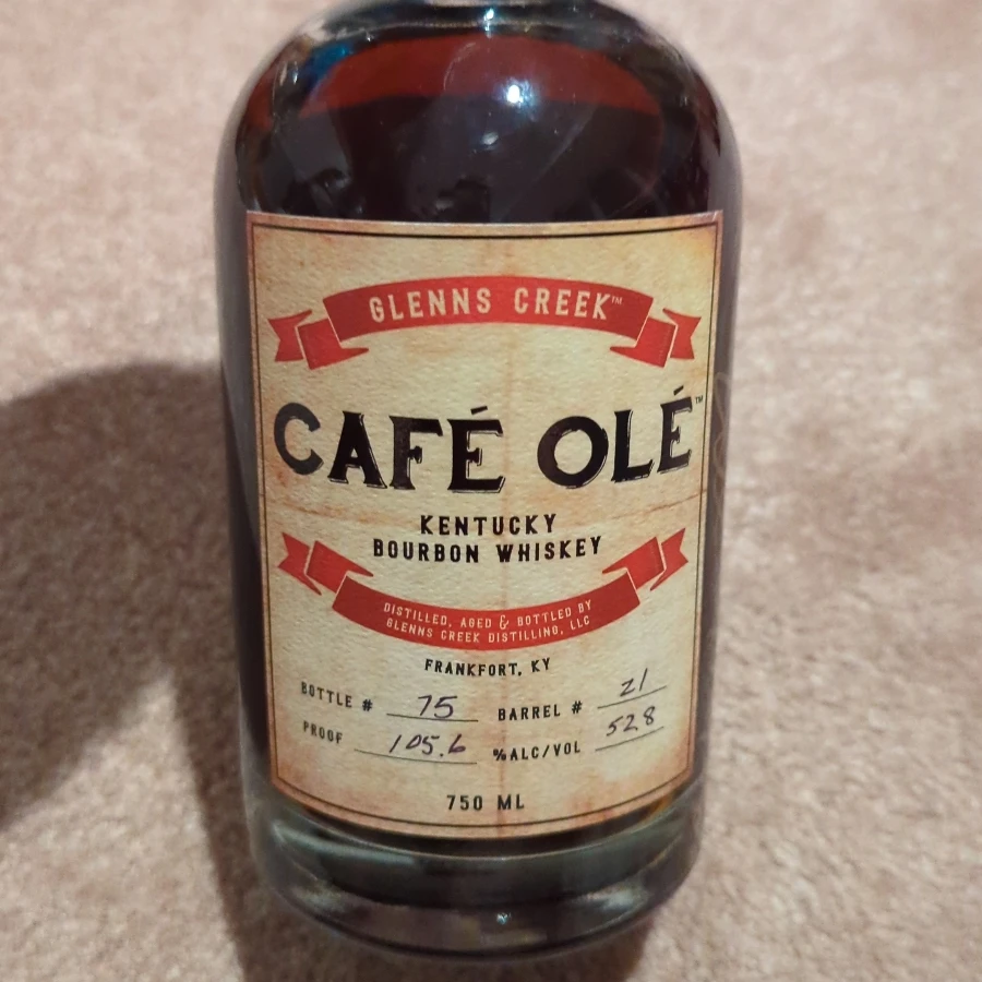 Glenn's Creek Cafe Ole Kentucky bourbon whiskey