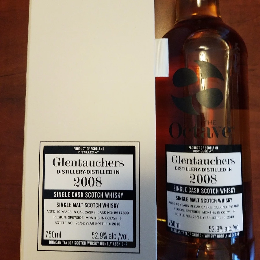 Glentauchers 2008, The Octave, 10 year