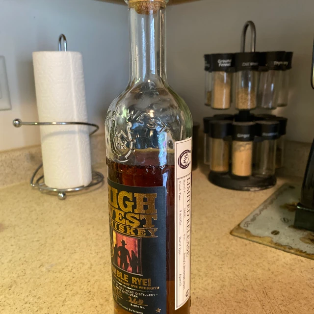 High West Double Rye! Barrel  Select Aquavit Binny's Store Pick