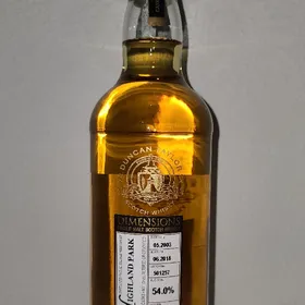 Highland Park 2003 15 Year Dimensions (Duncan Taylor)