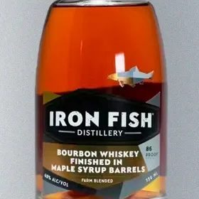 Iron Fish Bourbon Finished in Maple Syrup Barrels
