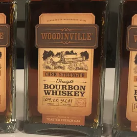 Woodinville Cask Strength Straight Bourbon, Finished in Toasted French Oak