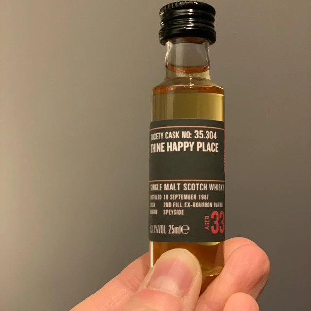 Thine Happy Place 35.304 (SMWS) Glen Moray