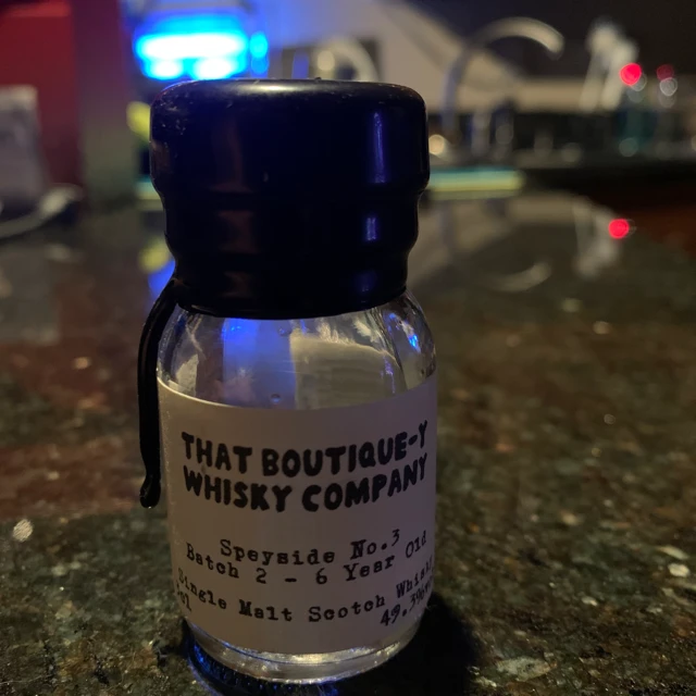 That Boutique-y Whisky Company Speyside No. 3 Batch 2 - 6 Year Old
