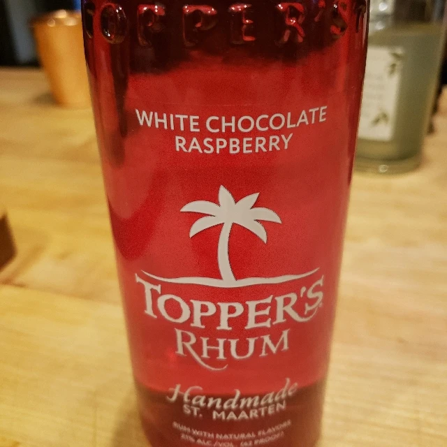 Topper's White Chocolate Raspberry Rhum