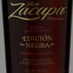 Zacapa Solera Gran Reserva Edicion Negra