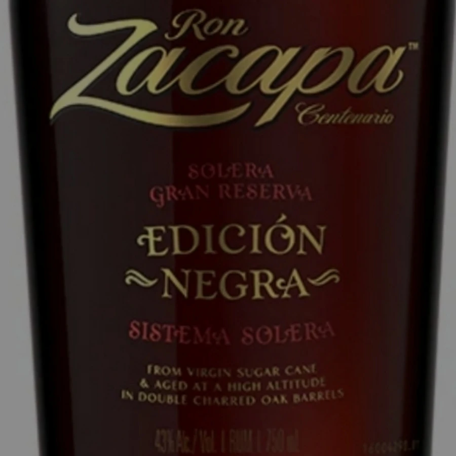 Zacapa Solera Gran Reserva Edicion Negra