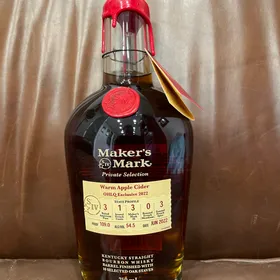 Maker's Mark Private Selection Warm Apple Cider