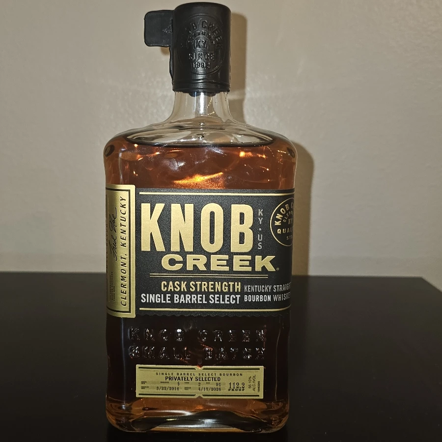 knobs Creek Cask Strength Single Barrel Select