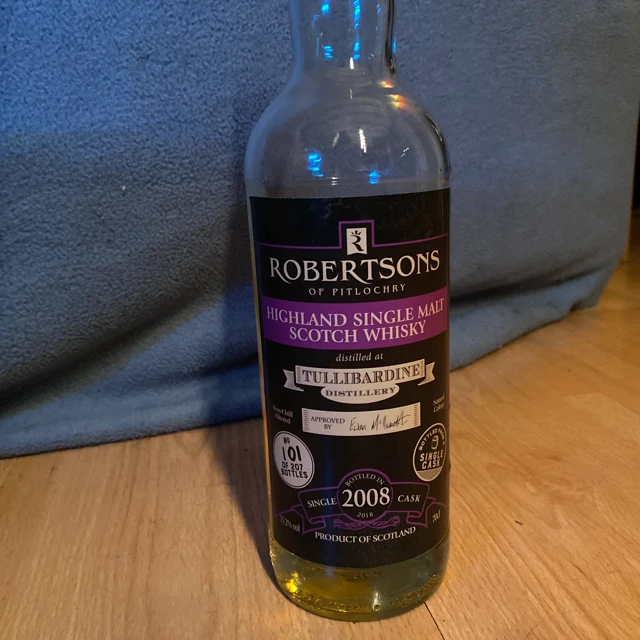 Robertsons Tullibardine 2008