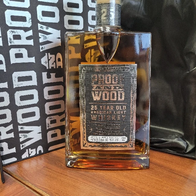 Proof and Wood 25 Year Old American Light Whiskey 100 Seasons