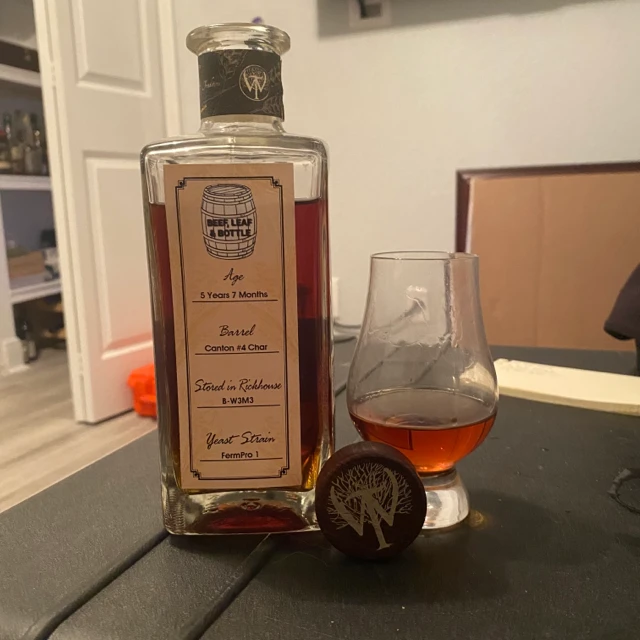 Wilderness Trail single Barrel bourbon Family Reserve (Beef Leaf & Bottle Pick)