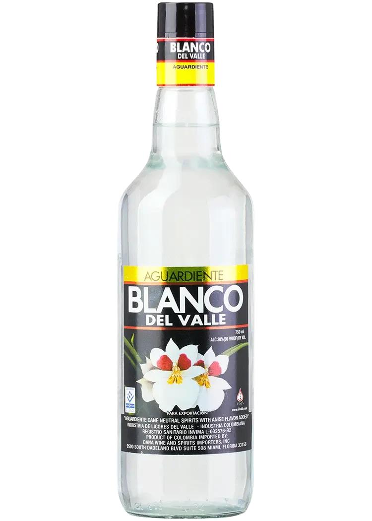 Blanco Del Valle Aguardiente