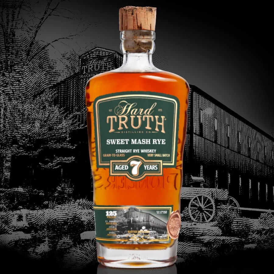 Hard Truth Sweet Mash Rye Straight Rye Whiskey - Aged 7 Years