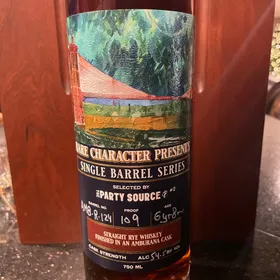 Rare Character Single Barrel Finished in Amburana Cask
