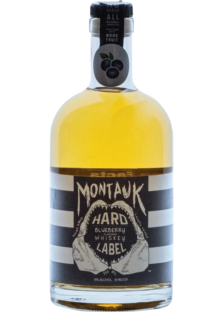 Montauk Hard Label Blueberry Whiskey