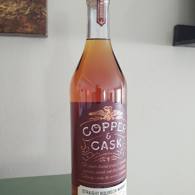 Cooper & Cask straight bourbon whiskey