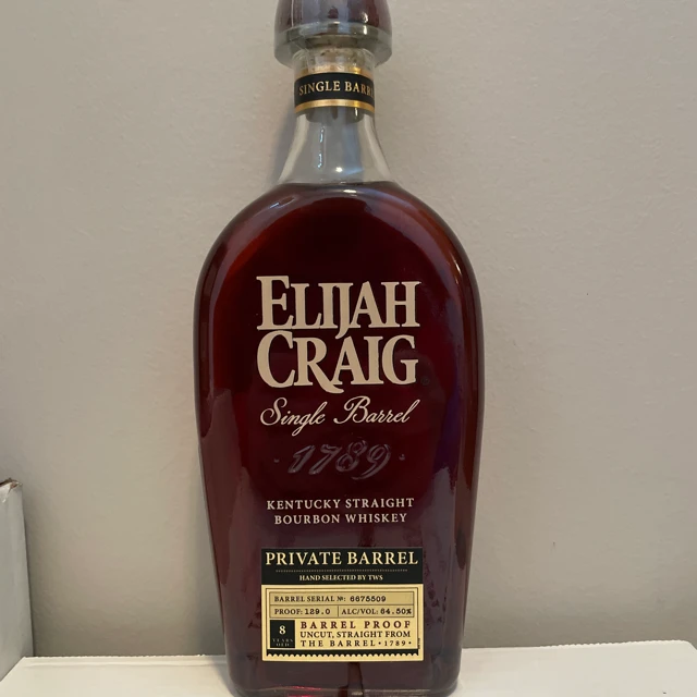 Elijah Craig Barrel Proof Single Barrel (TWS-The NeverEnding Pick)