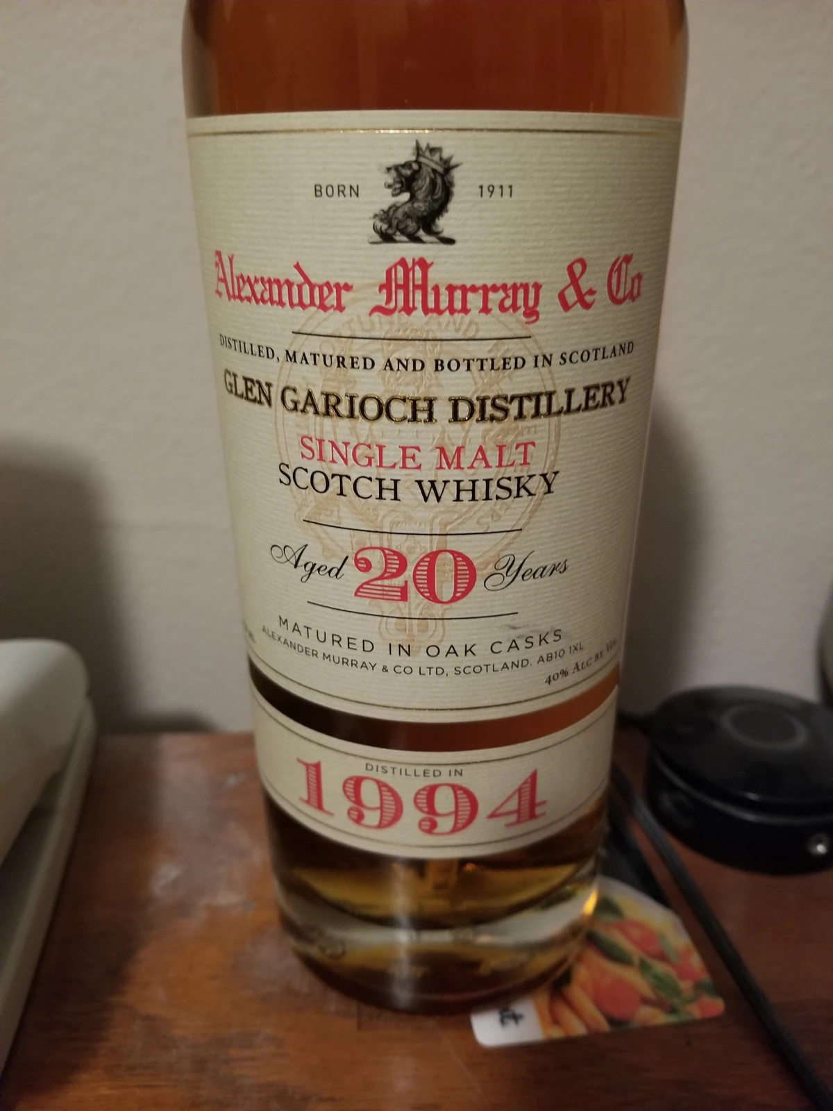 Glen Garioch 20 Year (Alexander Murray & Co.)
