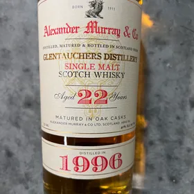 Glentauchers 1996 22 Year (Alexander Murray & Co.)