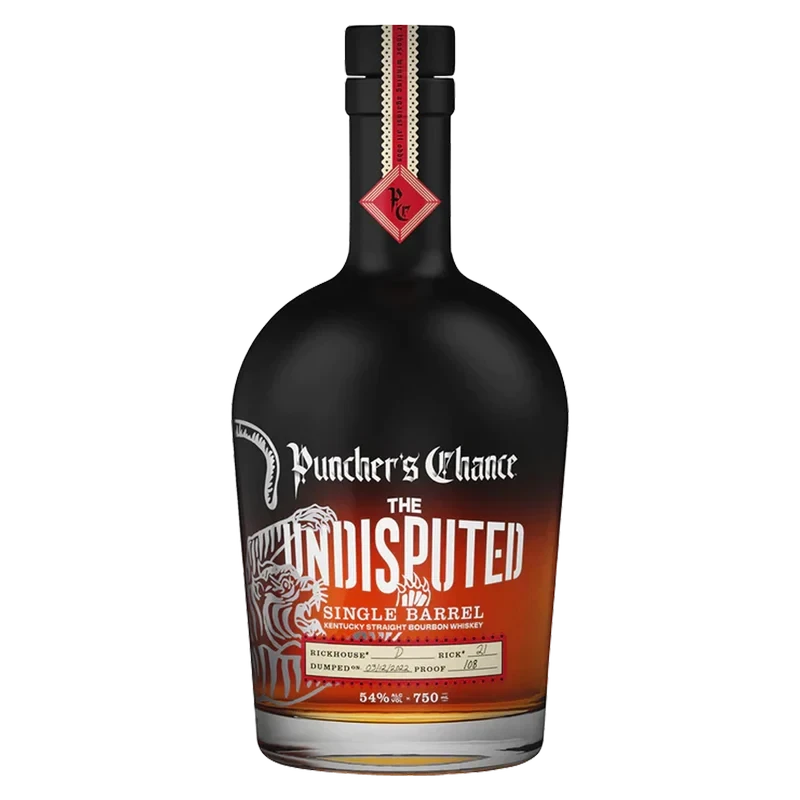 Puncher's Chance Single Barrel Bourbon Undisputed 750ml (108 Proof)