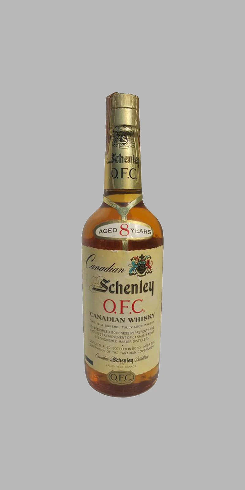 Schenley O.F.C. 8 Year