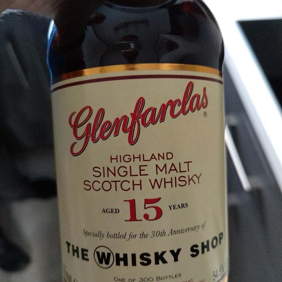 Glenfarclas 15 year old TWS 54.5%