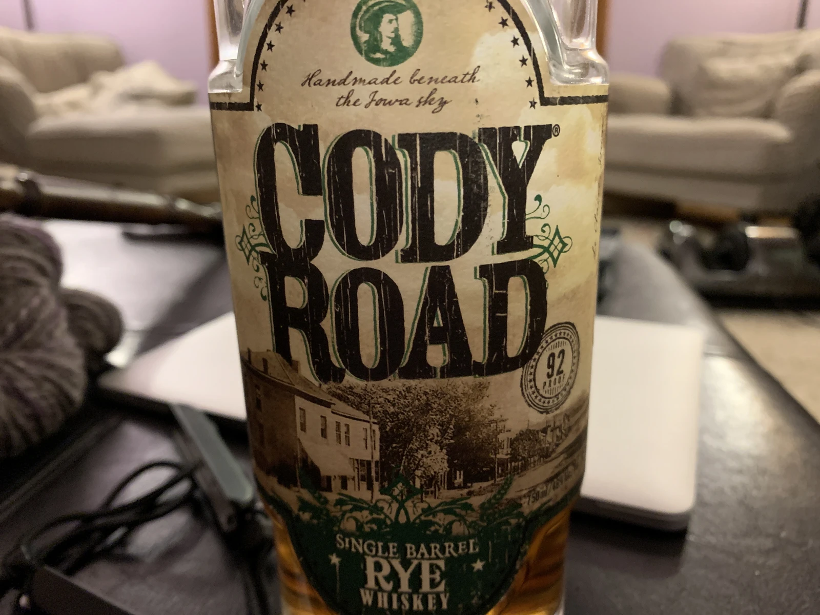 Cody Road Single Barrel Rye