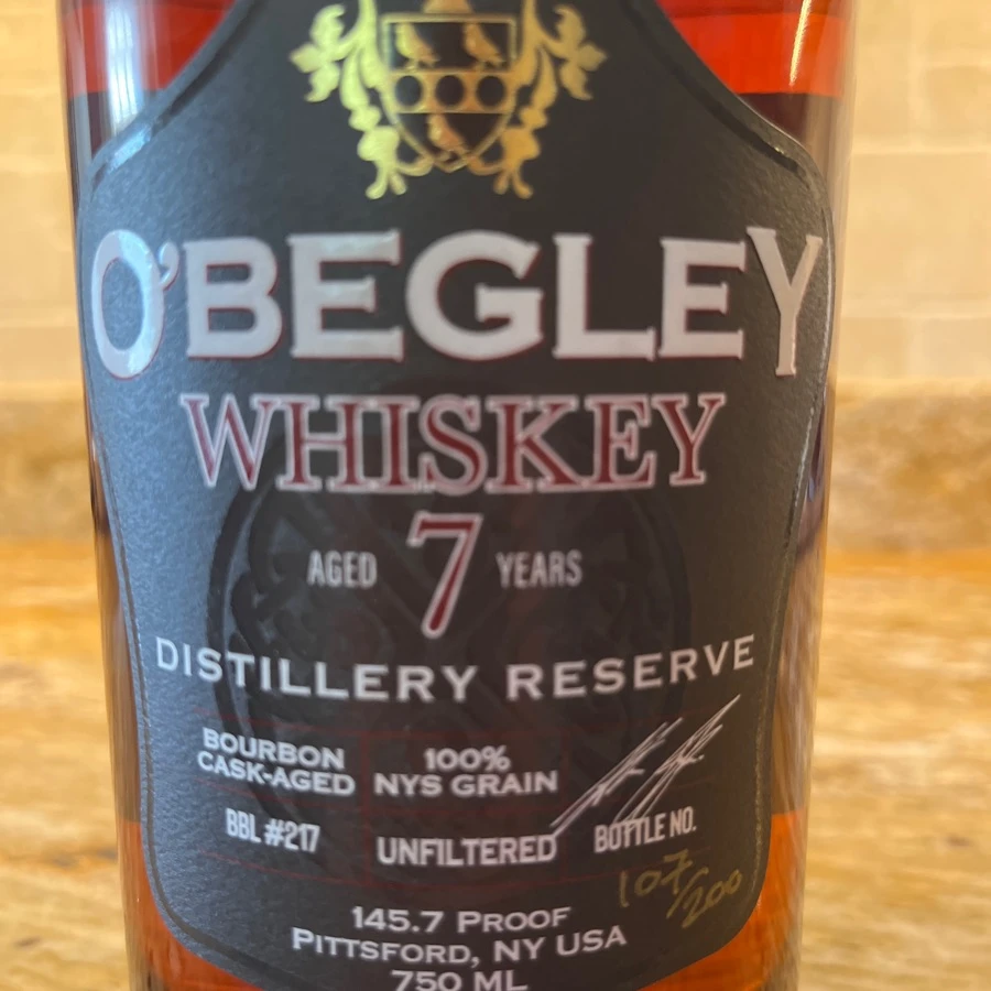 O'Begley Whiskey Distillery Reserve
