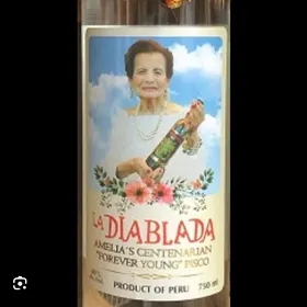 La Diablada Amelia's Centenarian "Forever Young" Pisco