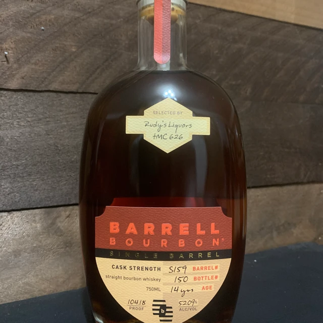 Barrell Bourbon Single Barrel #5159 (Rudy's Liquors)