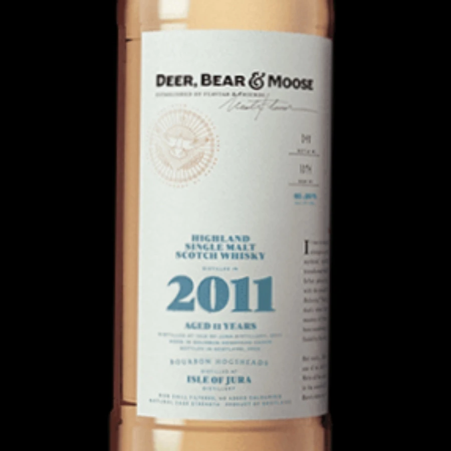 Isle of Jura 2011 11 Year (Deer, Bear, & Moose)