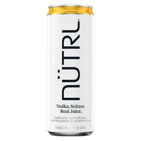 NÜTRL Vodka Seltzer - Mango
