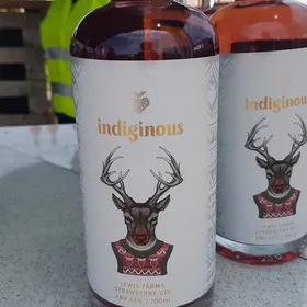 Indigenous Lewis Farms Strawberry Gin