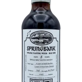 Springbank Online Tasting Week - May 2021