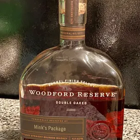 Woodford Reserve Double Oaked (Mink's Package)